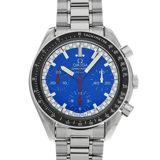 Speedmaster Racing Michael Schumacher 3510.81 Blue OMEGA Men's [Pre-Owned].