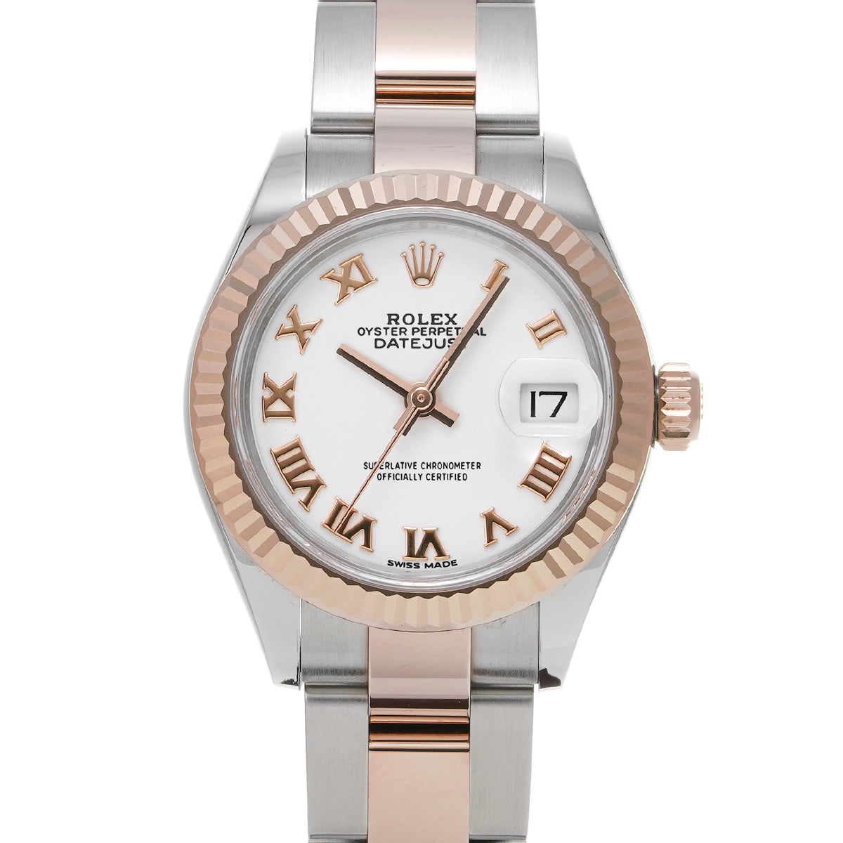 Lady Datejust 28 279171 Random Serial White ROLEX Ladies [Pre-owned].