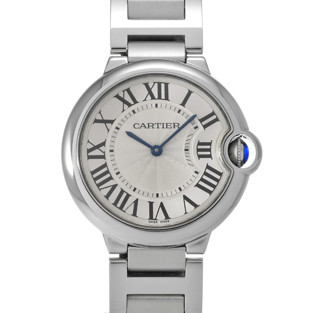 Ballon Bleu de Cartier 36mm W69011Z4 Silver CARTIER Unisex [Pre-Owned].