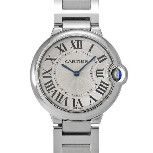 Ballon Bleu de Cartier 36mm W69011Z4 Silver CARTIER Unisex [Pre-Owned].