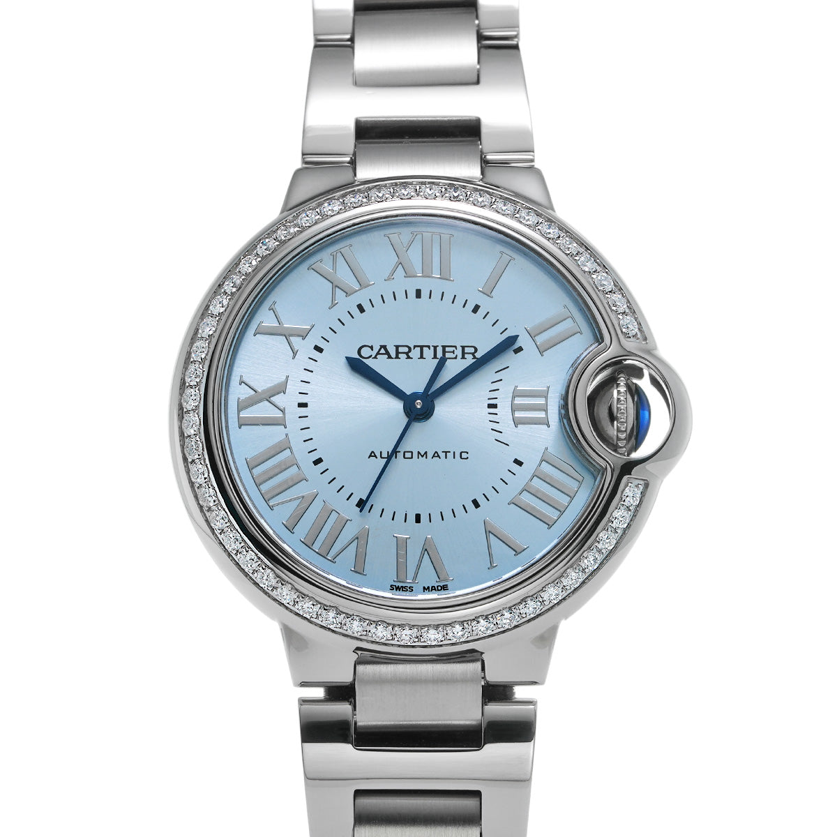 Ballon Bleu de Cartier 33mm W4BB0028 Blue CARTIER Ladies [Pre-owned].