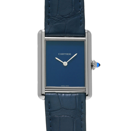 Tank Must LM WSTA0055 Blue Lacquer CARTIER Men's [Pre-Owned].