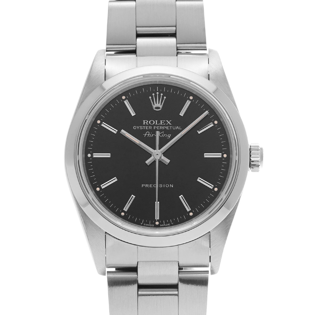 Air-King 14000 W (made around 1995) Black ROLEX Men's [Pre-Owned].