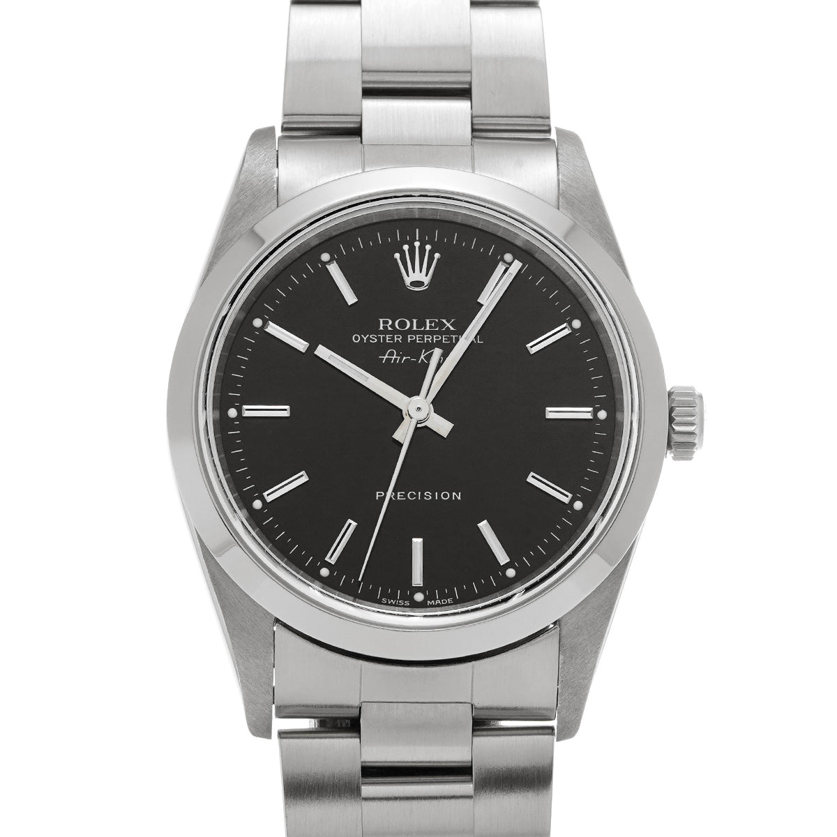 Air-King 14000M Z (manufactured circa 2006) Black ROLEX Men's [Pre-Owned].