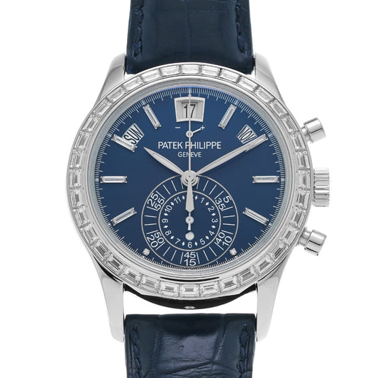 Complication Annual Calendar Chronograph 5961P-001 Blue/Diamond PATEK PHILIPPE Men's [Pre-Owned].