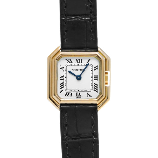 Santure PM 66020 White CARTIER Ladies [Pre-Owned].