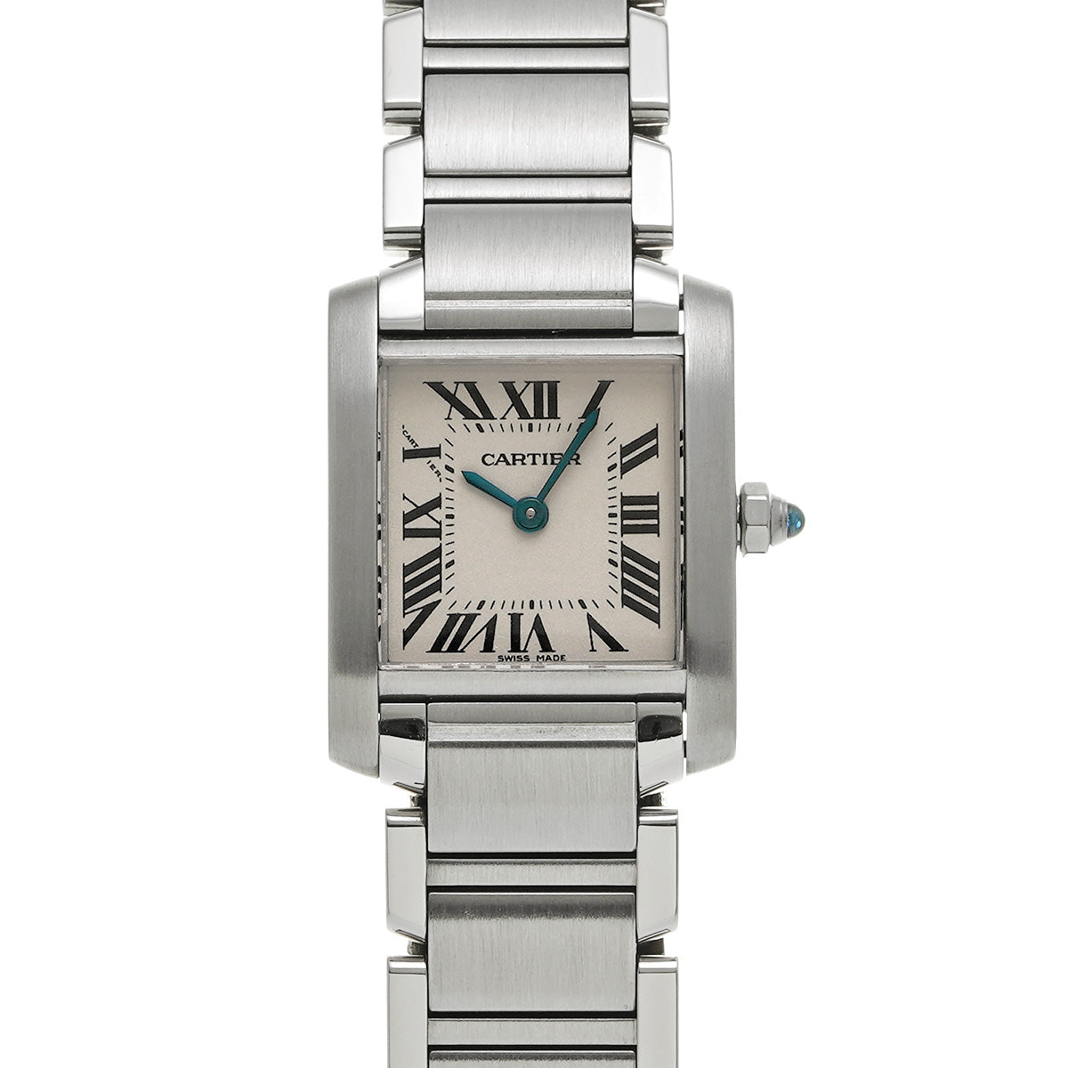 Tank Francaise SM W51008Q3 Silver CARTIER Ladies [Pre-owned]