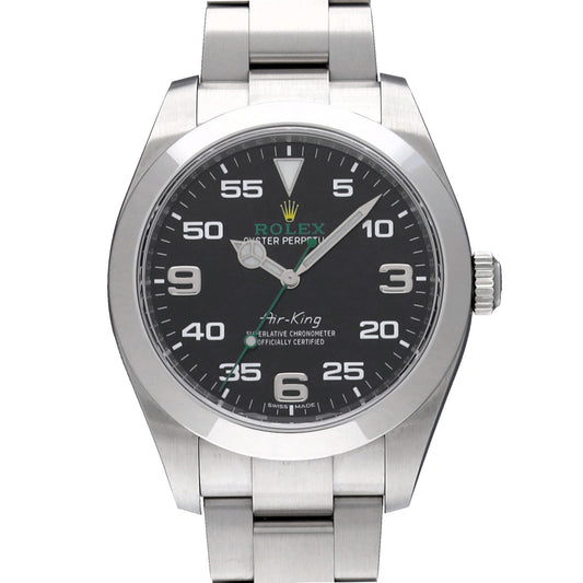 AIRKING 116900 Random Serial Black ROLEX Men's [Pre-owned].