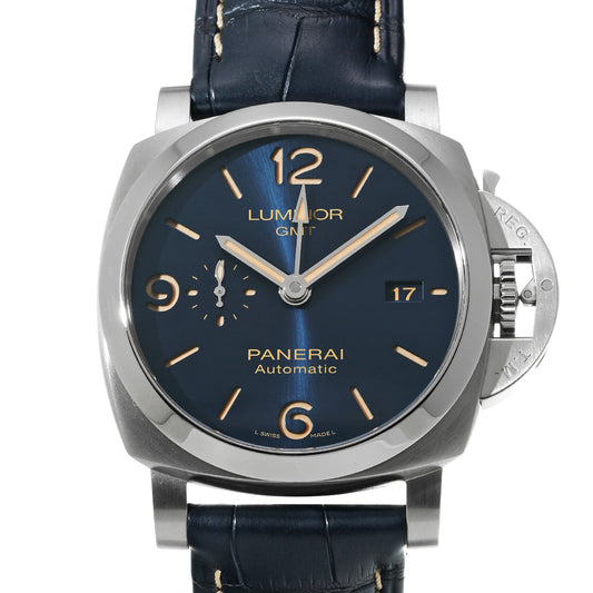Luminor 1950 GMT PAM01033 V (manufactured in 2019) Blue PANERAI Men's [Pre-Owned].