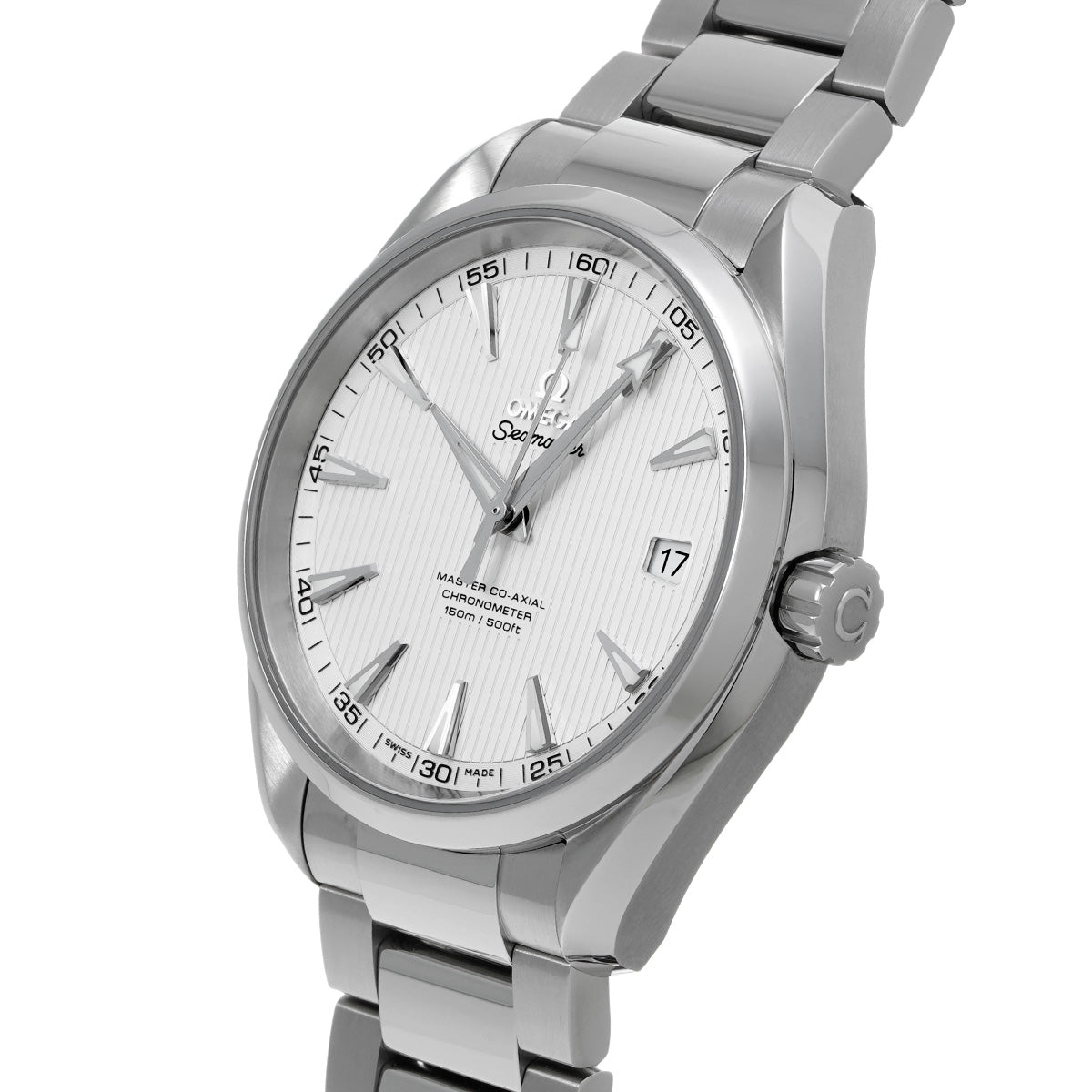 Seamaster Aqua Terra Master Co-Axial Chronometer 231.10.42.21.02.003 Silver OMEGA Men's [Pre-Owned].