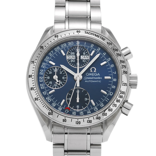 Speedmaster Triple Calendar 3523.80 Blue OMEGA Men's [Pre-Owned].