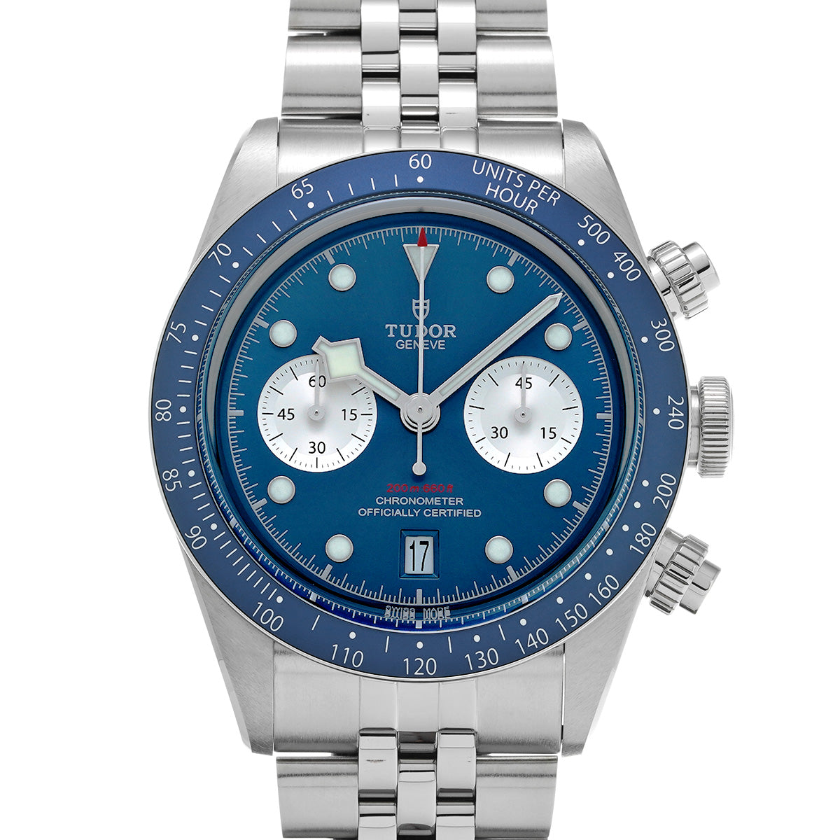 Black Bay Chrono Tudor Boutique Limited Edition 79360B-0002 Blue/Silver TUDOR Men's [Pre-Owned]