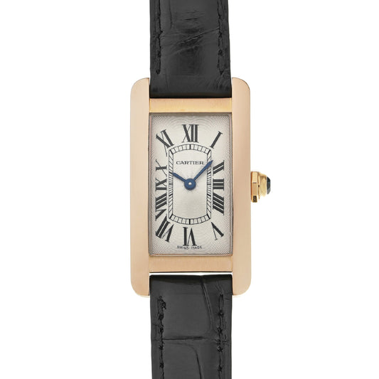 Tank American SM W2607456 Silver CARTIER Ladies [Pre-owned]