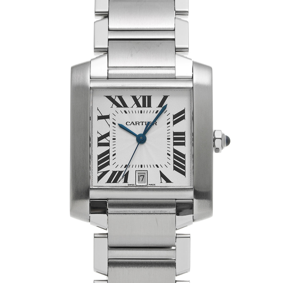 Tank Francaise LM W51002Q3 Silver CARTIER Men's [Pre-owned]