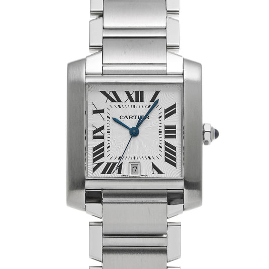 Tank Francaise LM W51002Q3 Silver CARTIER Men's [Pre-owned]