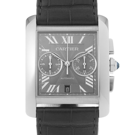 Tank MC Chronograph W5330008 Gray CARTIER Men's [Pre-Owned].
