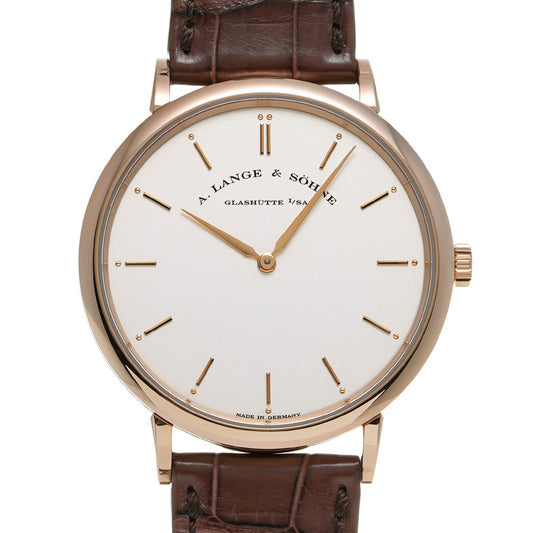 Saxonia Flach 211.032/LS2114AD Silver A. Lange &amp; Sohne Men's [pre-owned]
