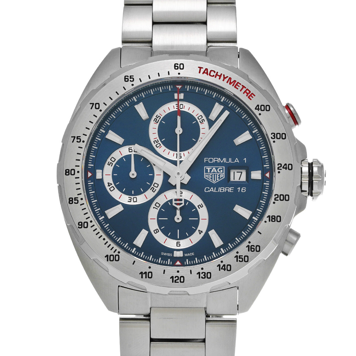 Formula 1 Calibre 16 Chronograph CAZ2015.BA0876 Blue TAG HEUER Men's [Pre-Owned]