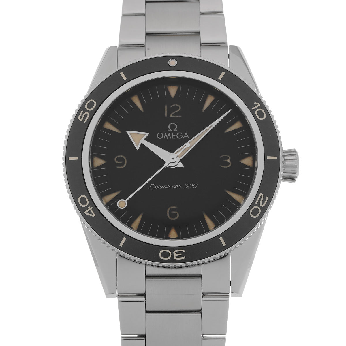 Seamaster 300 Co-Axial Master Chronometer 234.30.41.21.01.001 Black OMEGA Men's [Pre-Owned].