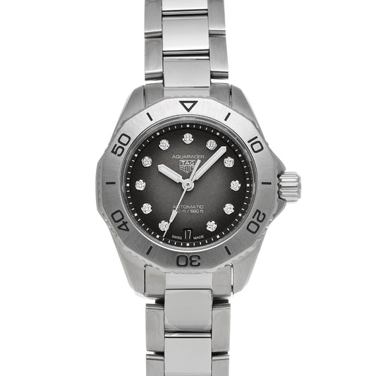 Aquaracer Professional 200 Calibre 9 WBP2410.BA0622 Black MOP/Diamond TAG HEUER Ladies [Pre-Owned]