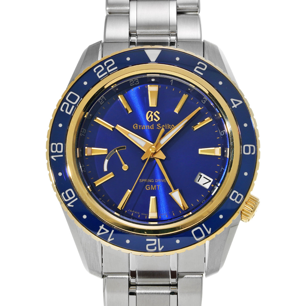 Sport Collection Spring Drive GMT SBGE248 Blue Grand Seiko Men's [Pre-Owned].