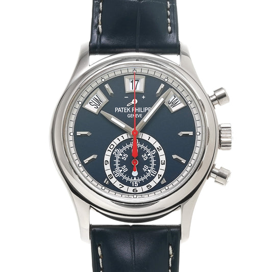 Complication Annual Calendar Chronograph 5960/01G-001 Blue PATEK PHILIPPE Men's [Pre-Owned].