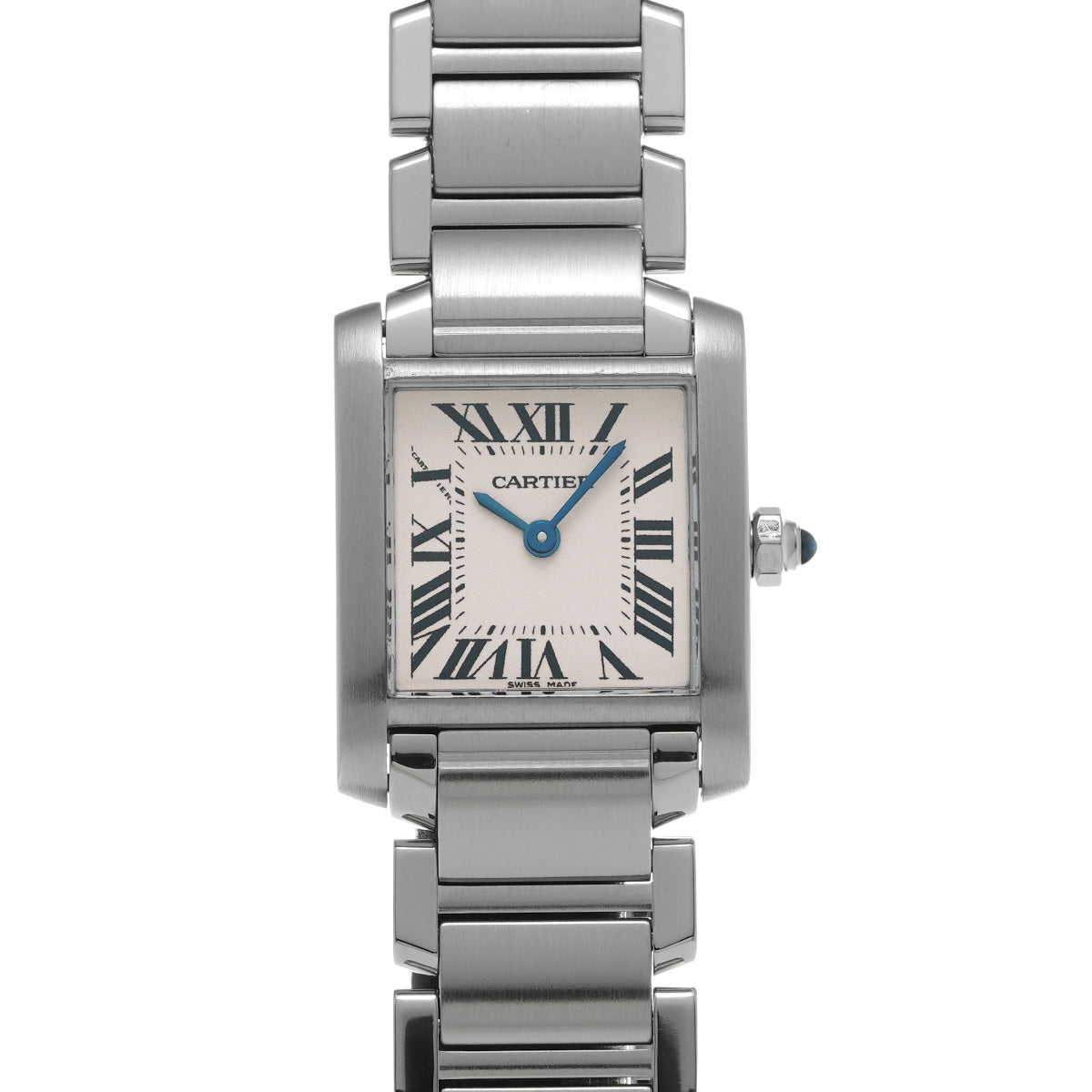Tank Francaise SM W51008Q3 Silver CARTIER Ladies [Pre-owned]