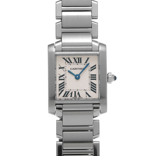 Tank Francaise SM W51008Q3 Silver CARTIER Ladies [Pre-owned]