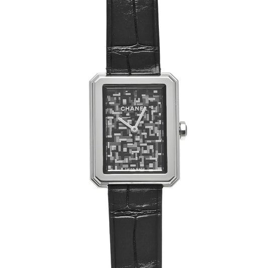 Boyfriend Neo Tweed H6127 Gray CHANEL Women's [Pre-owned].