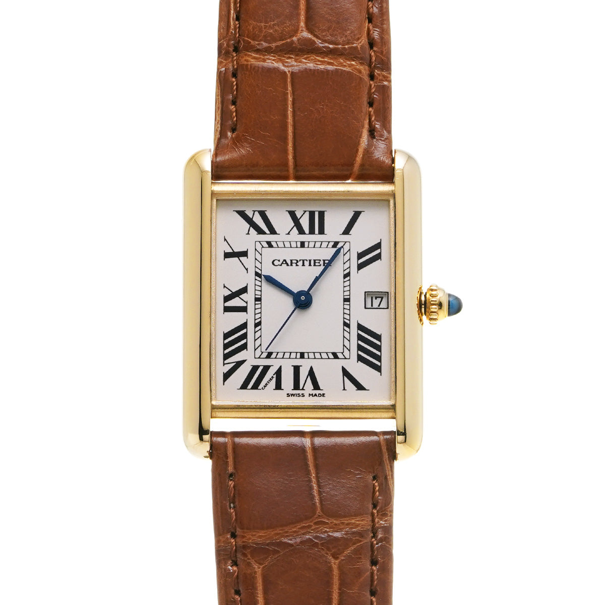 Tank Louis Cartier LM W1529756 Silver CARTIER Ladies [Pre-owned]