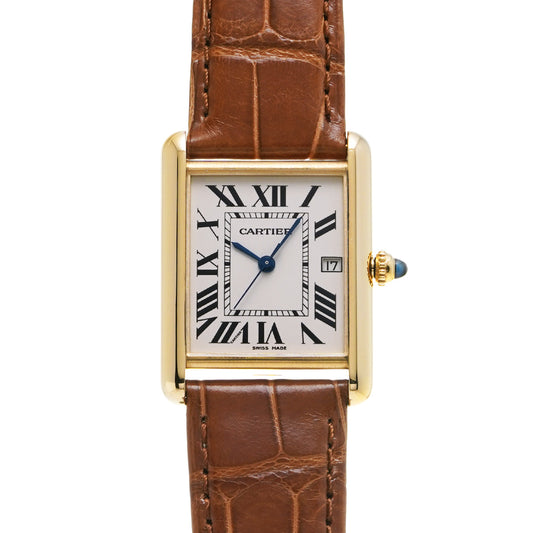 Tank Louis Cartier LM W1529756 Silver CARTIER Ladies [Pre-owned]