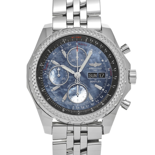 Bentley GT Blue Mother of Pearl A133627X/BE63 Blue MOP BREITLING Men's [Pre-Owned].