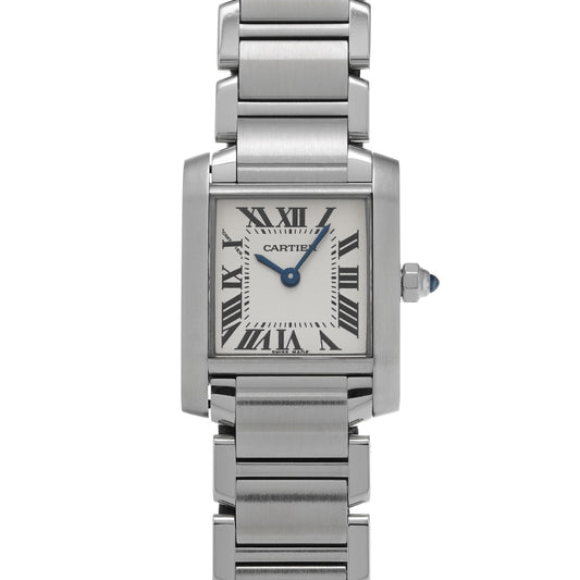 Tank Francaise SM W51008Q3 Silver CARTIER Ladies [Pre-owned]