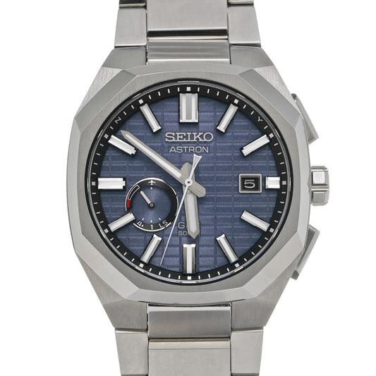 Astron Nexter SBXD013 Blue SEIKO Men's [Pre-owned].