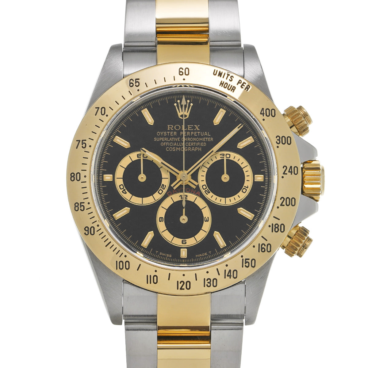 Cosmograph Daytona 16523 A (manufactured circa 1999) Black ROLEX Men's [Pre-Owned].