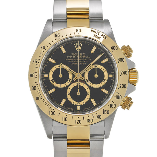 Cosmograph Daytona 16523 A (manufactured circa 1999) Black ROLEX Men's [Pre-Owned].