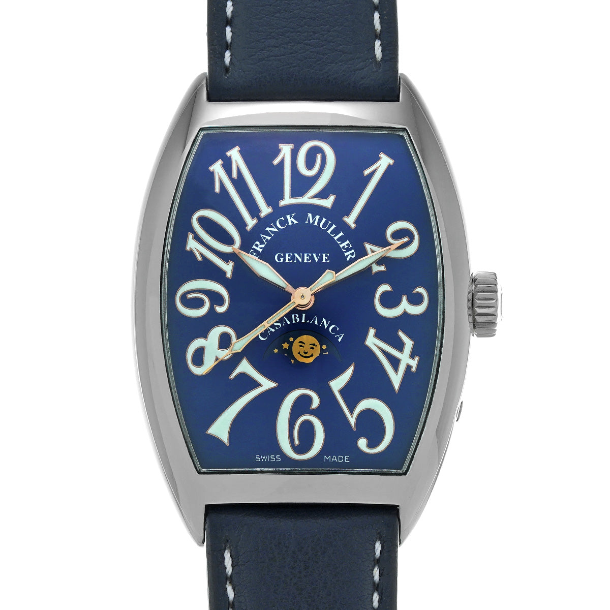 Casablanca Luna 7880CL Blue FRANCK MULLER Men's [Pre-Owned].
