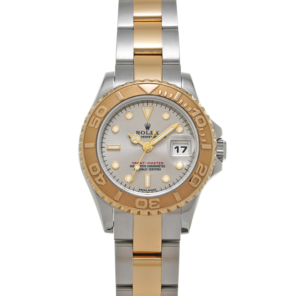 Yacht-Master 29 169623 F (manufactured circa 2003) Gray ROLEX Ladies [Pre-Owned].