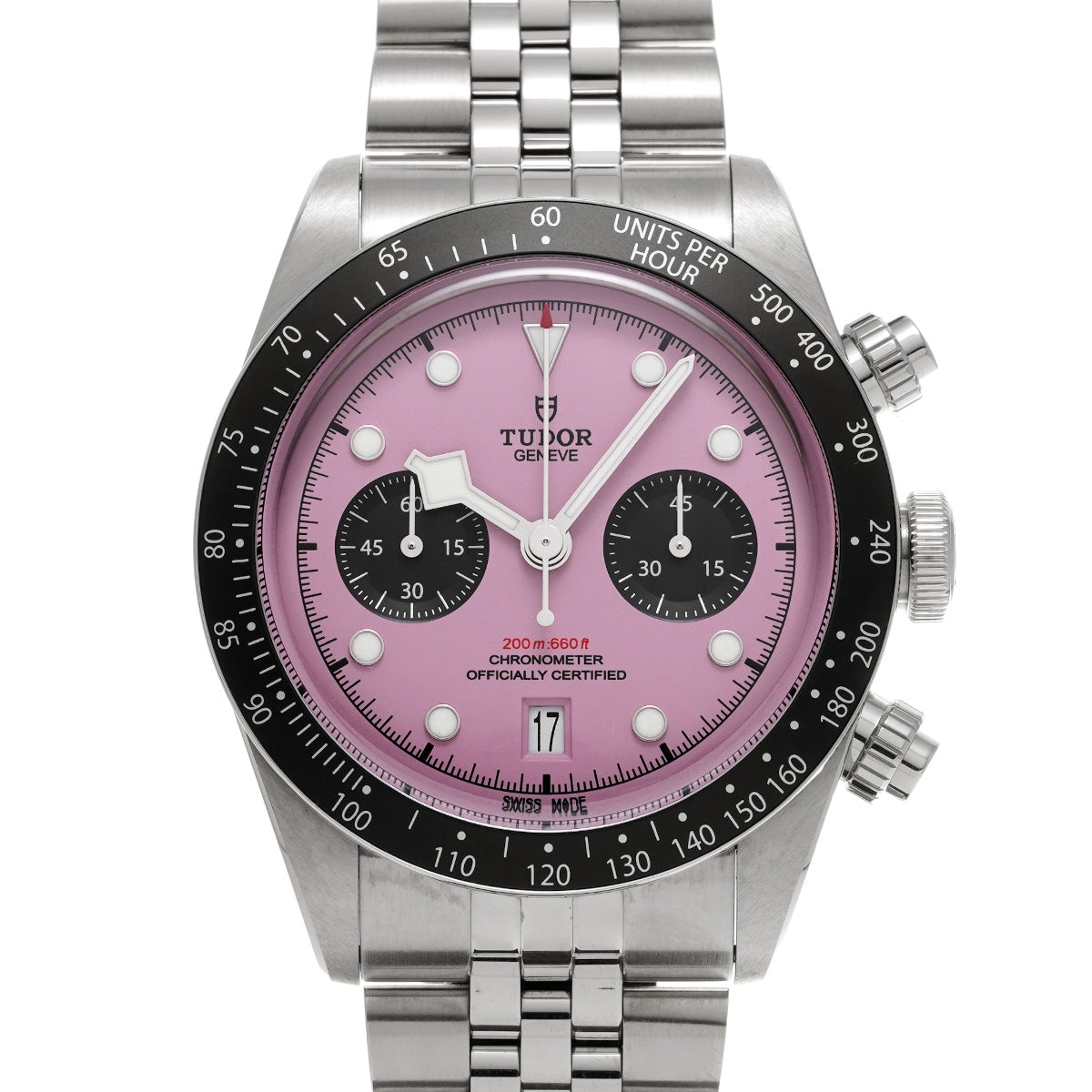 79360N Black Bay Chrono Pink/Black TUDOR Men's [Pre-owned]