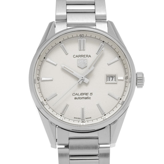CARRERA Calibre 5 WAR211B.BA0782 Silver TAG HEUER Men's [Pre-Owned].
