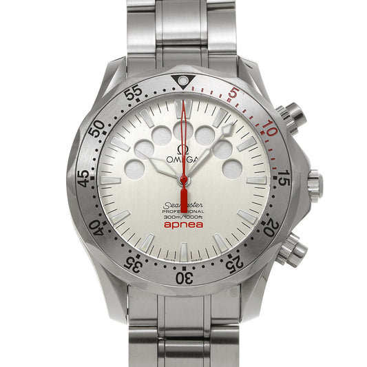 Seamaster 300 Apnea Jacques Mayol 2595.30 Silver OMEGA Men's [Pre-owned].