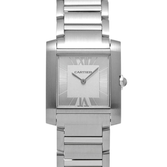 Tank Francaise MM Japan Limited Edition WSTA0086 Silver CARTIER Ladies [Pre-owned]