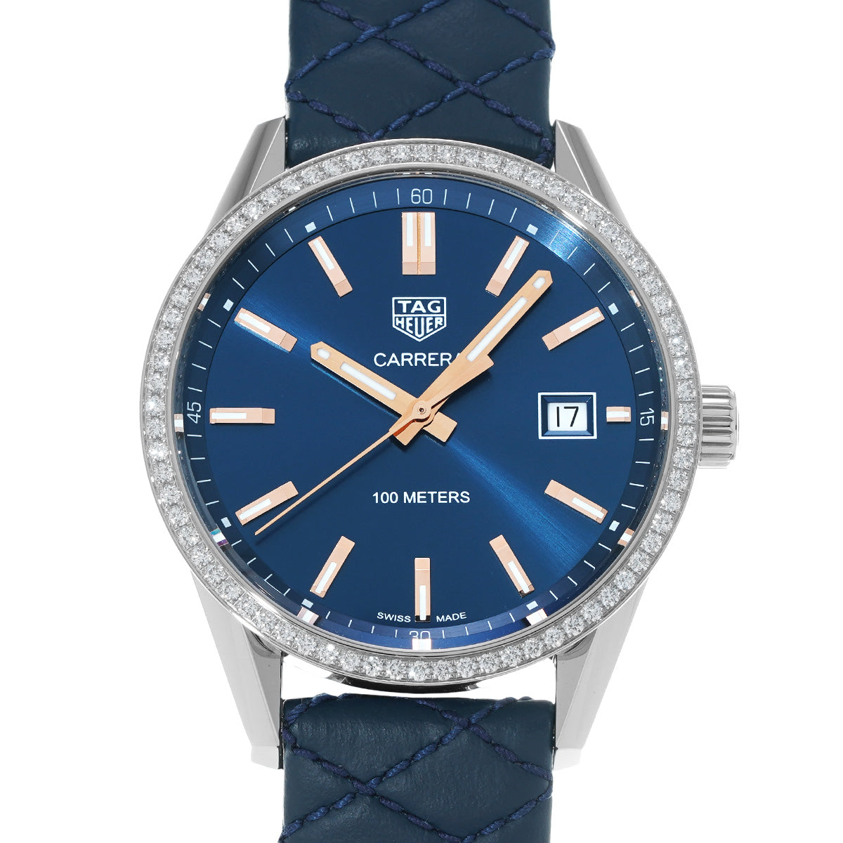 CARRERA Quartz WAR1114.FC6391 Blue TAG HEUER Men's [Pre-Owned].