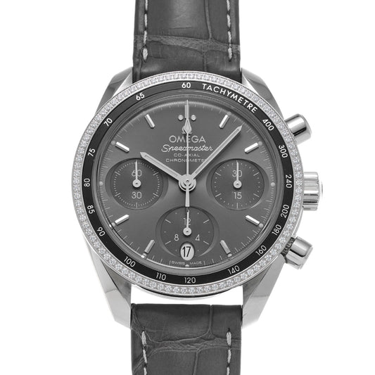 Speedmaster 38 324.38.38.50.06.001 Gray OMEGA Ladies [Pre-owned].