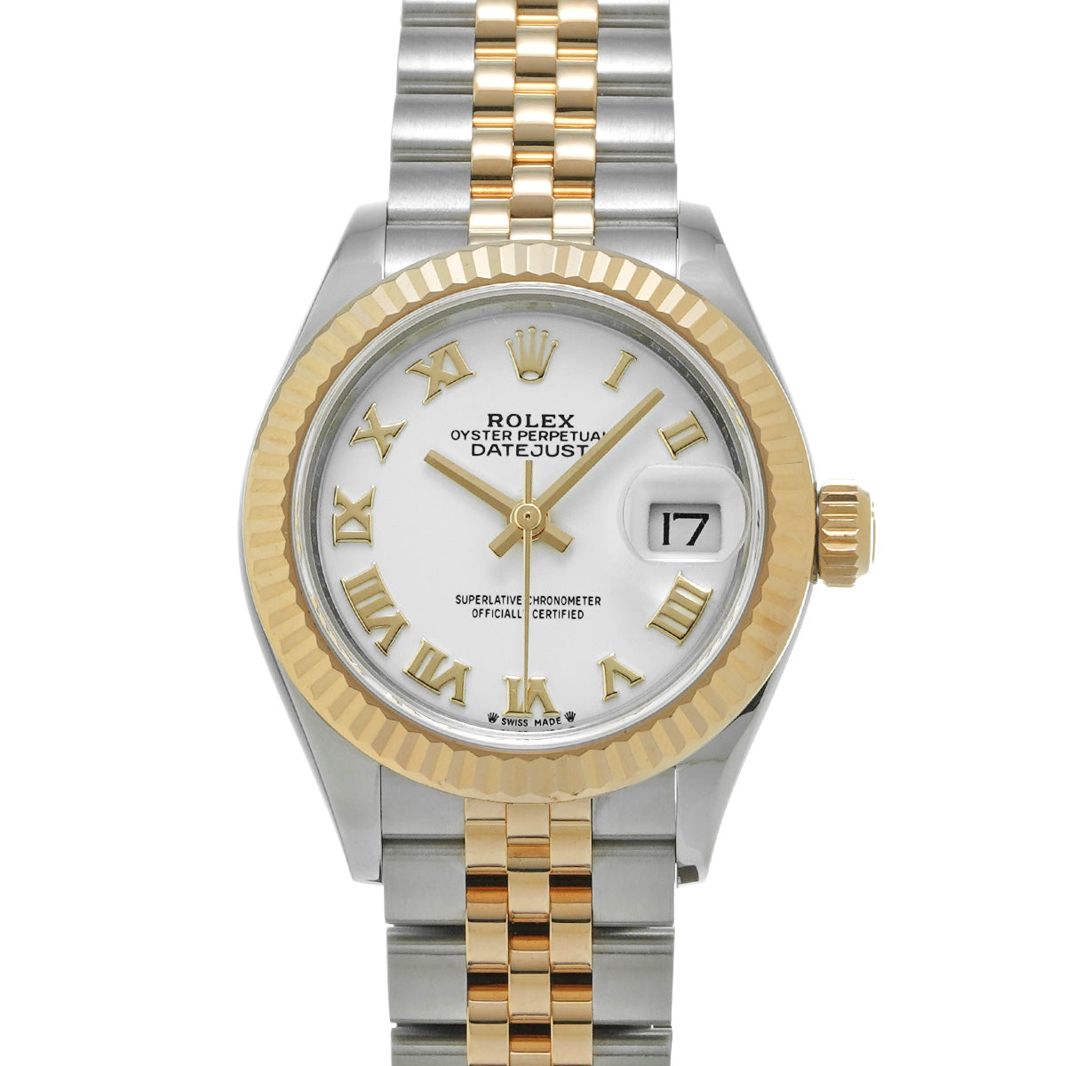 Lady Datejust 28 279173 Random Serial White ROLEX Ladies [Pre-owned].