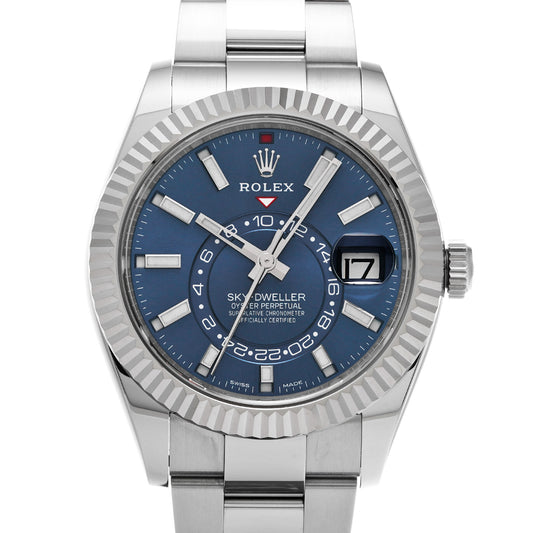 SKYDWELLER 326934 Random Serial Blue ROLEX Men's [Pre-Owned].