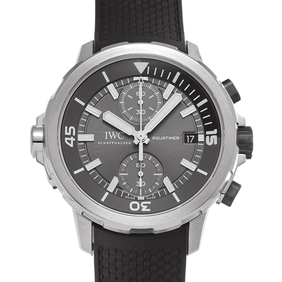 Aquatimer Chronograph Shark IW379506 Gray IWC Men's [Pre-Owned]