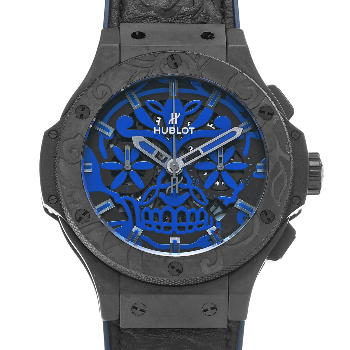Big Bang Sugar Skull Blue Cobalt 311.CI.1190.VR.AKS16 Black HUBLOT Men's [Pre-owned]