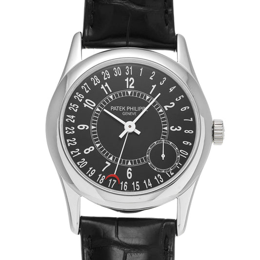 Calatrava 6000G-001 Black PATEK PHILIPPE Men's [Pre-Owned].