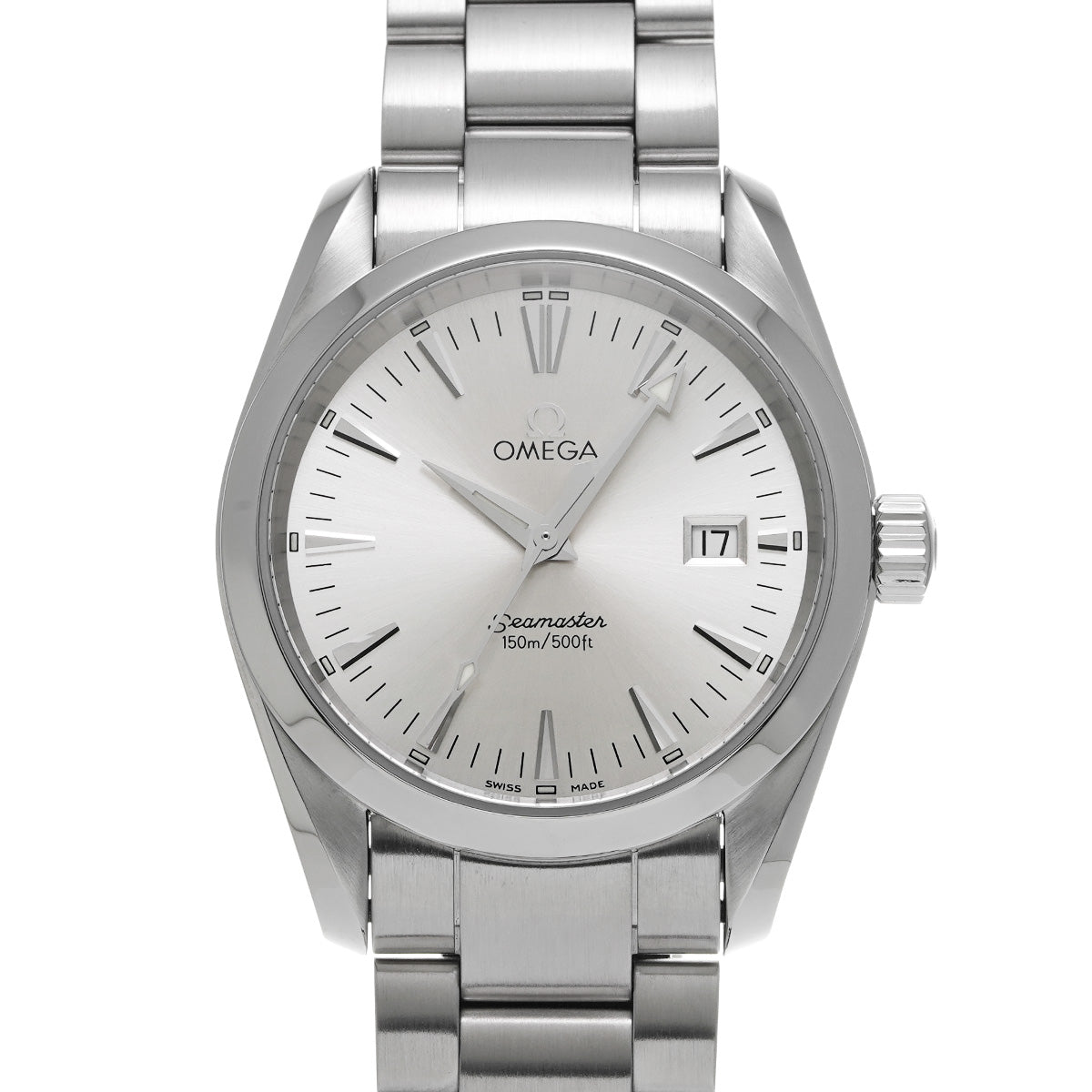 Seamaster Aqua Terra Quartz 2518.30 Silver OMEGA Men's [Pre-Owned].